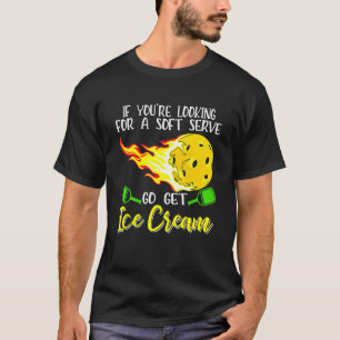 Camiseta Canhão De Pickleball Para Mulheres Jogadoras De Pi
