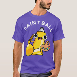 Camiseta Canhão de Tinta de Pintura em Cute de Paintball