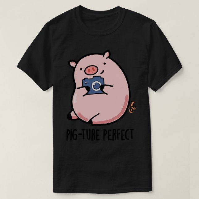 Camiseta Canhão Perfeito de Fotografia Fócil Pigor (Frente do Design)