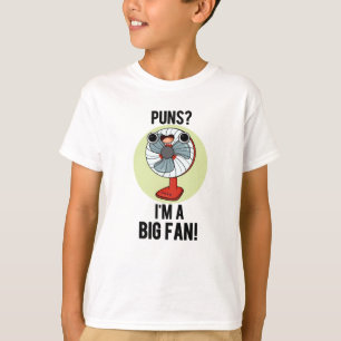 Camiseta Canhões, eu sou um grande canhoto de ventilador