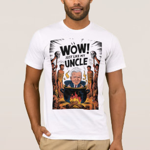 Camiseta Canibais Comeram Meu Tio Joe Biden