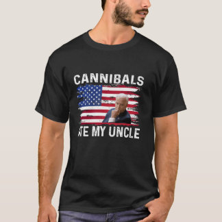 Camiseta Canibais Comeram Meu Tio Joe Biden Dizendo 2024 Vi