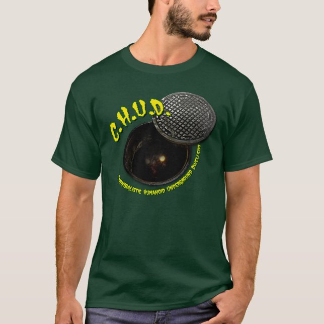CAMISETA CANIBAL DEBAIXO DOS E.U.! (CHUD!) (Frente)