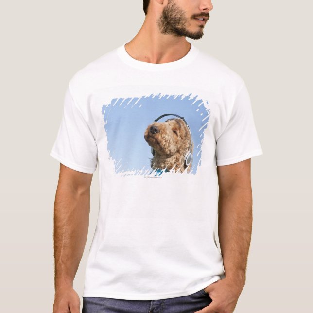 Camiseta Caniche padrão (Frente)