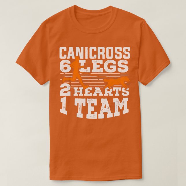 Camiseta Canicrossing Canicrosser Gift (Frente do Design)