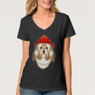 Camiseta Canine Handler I Fireman Dog I Bombeiro Havanes