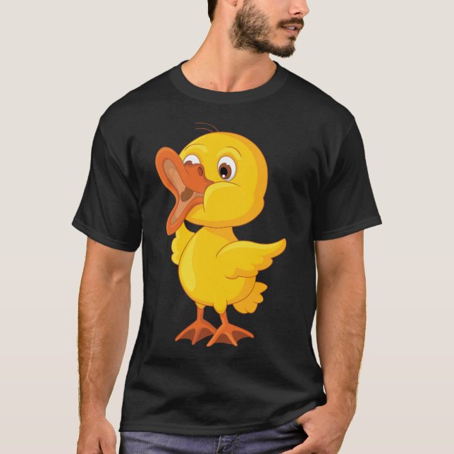 Camiseta canino amante de os animais de pato (Frente)