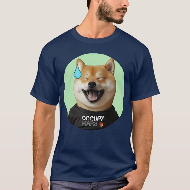 Camiseta Canino como Cara de CÃES (Frente)
