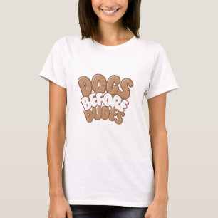 Camiseta Caninos Antes De Homens Pet Lover T Shirt