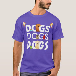 Camiseta Caninos Cães Cães Pet Wagging Tail Puppy Gift (1)