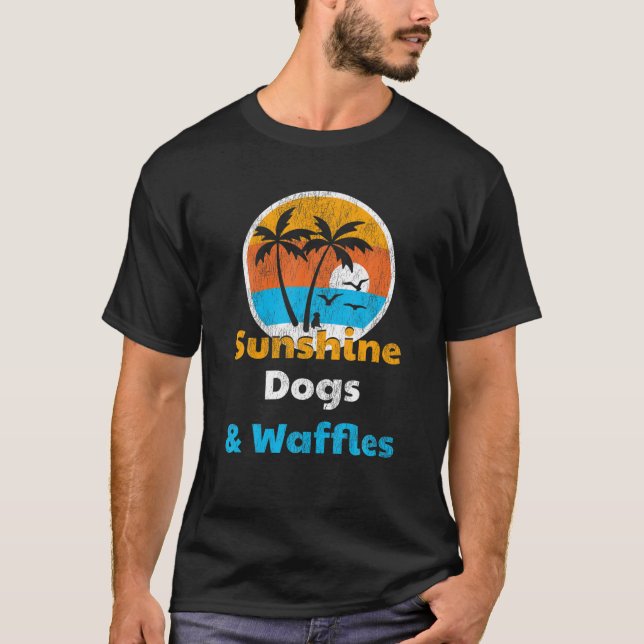 Camiseta Caninos E Waffles (Frente)