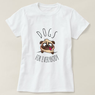 Camiseta Caninos para todos   Cachorro Engraçado