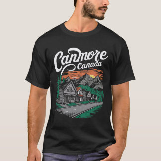 Camiseta Canmore Canada. Férias