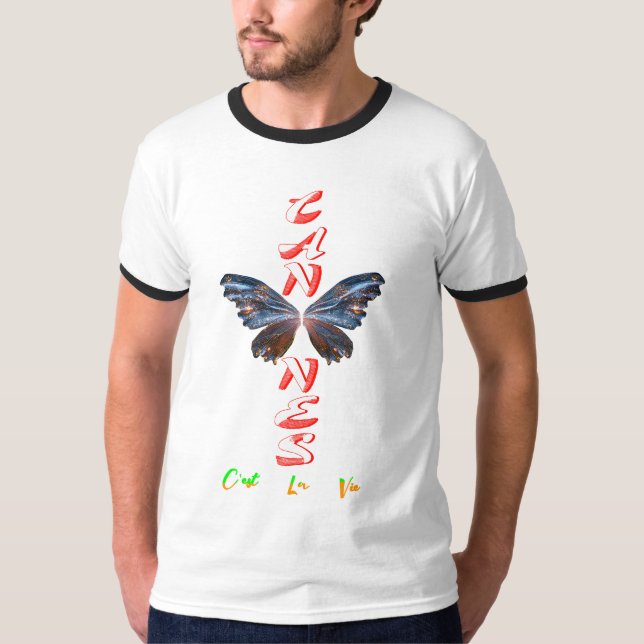 Camiseta Cannes C'est La Vie (Frente)