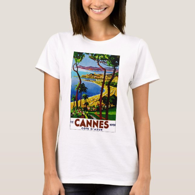 Camiseta Cannes ~ Cote d'Azur (Frente)
