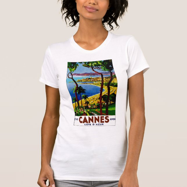 Camiseta Cannes - Cote d'Azure (Frente)
