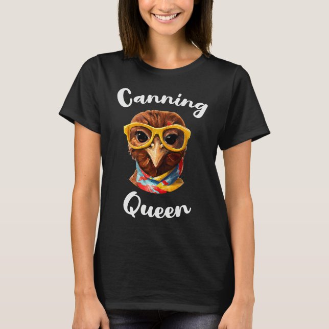 Camiseta Canning Queen for Urban Homestead with Homestead G (Frente)