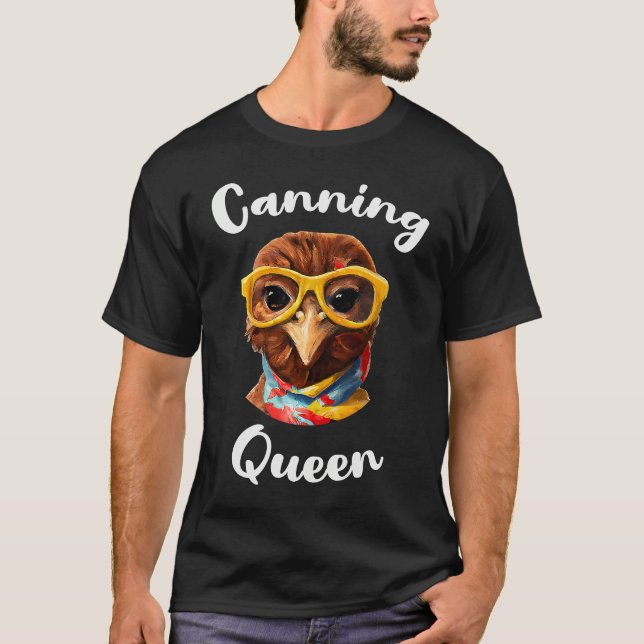 Camiseta Canning Queen for Urban Homestead with Homestead G (Frente)