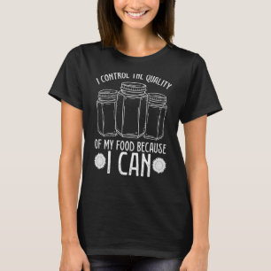 Camiseta Canning Season Homesteader Homegrown Comida Perser
