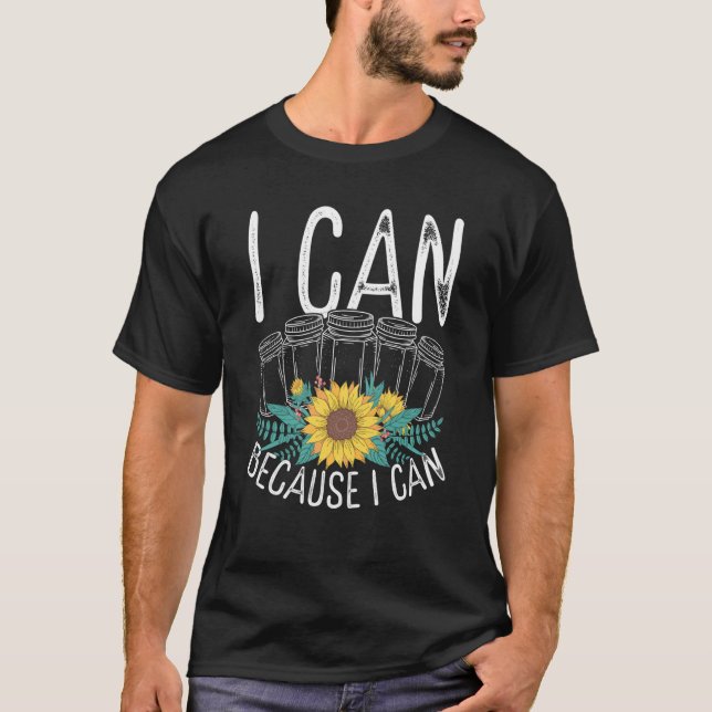 Camiseta Canning Season Shelf Space Homegrown Food Homestea (Frente)
