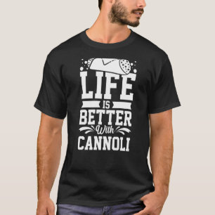 Camiseta Cannoli Italiano Pastelaria Recebe Bagaço Itália