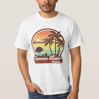 Camiseta Cannon Beach Oregon OR Retro 70