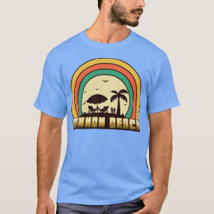 Camiseta Cannon Beach Vintage Retro Sunset Estilo