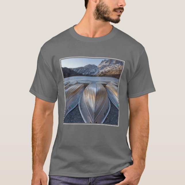 Camiseta Canoa no lago (Frente)