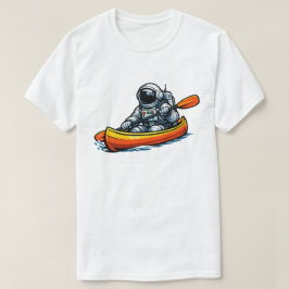Camiseta Canoagem de Astronauta