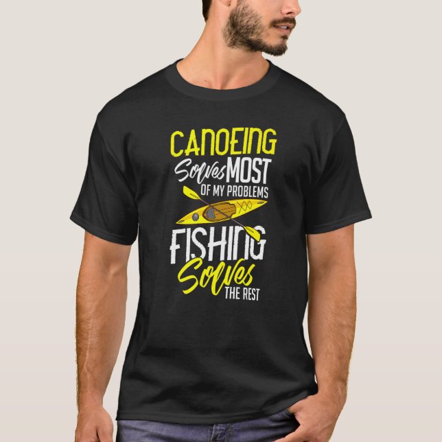 Camiseta Canoagem de Paddle Kayak Boat Kayaking (Frente)