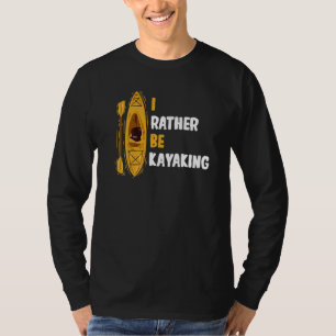 Camiseta Canoé Barco Canoagem Kayak Eu Preferencialmente Ka