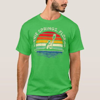Camiseta Canoeing Ginnie Primavera Flórida River Canoe Love