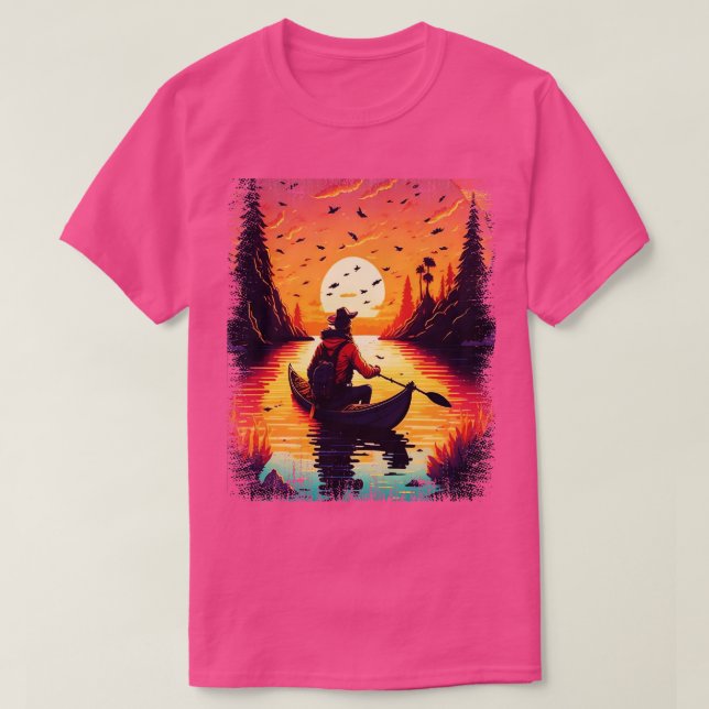 Camiseta Canoísta solo (Frente do Design)