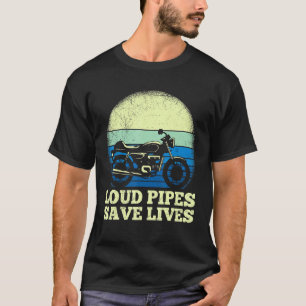 Camiseta Canos Altos Salvam Vidas Moto Motocicleta Para H