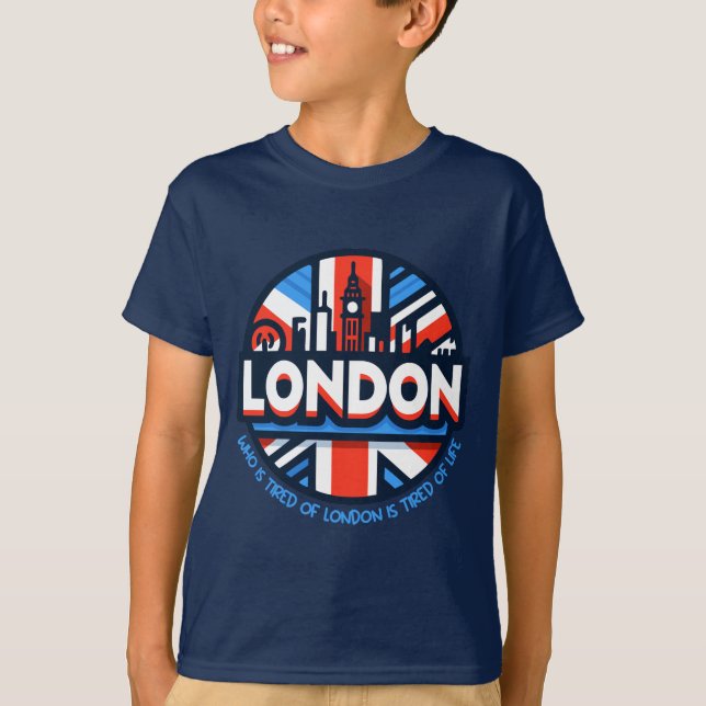 Camiseta Cansado de Londres (Frente)