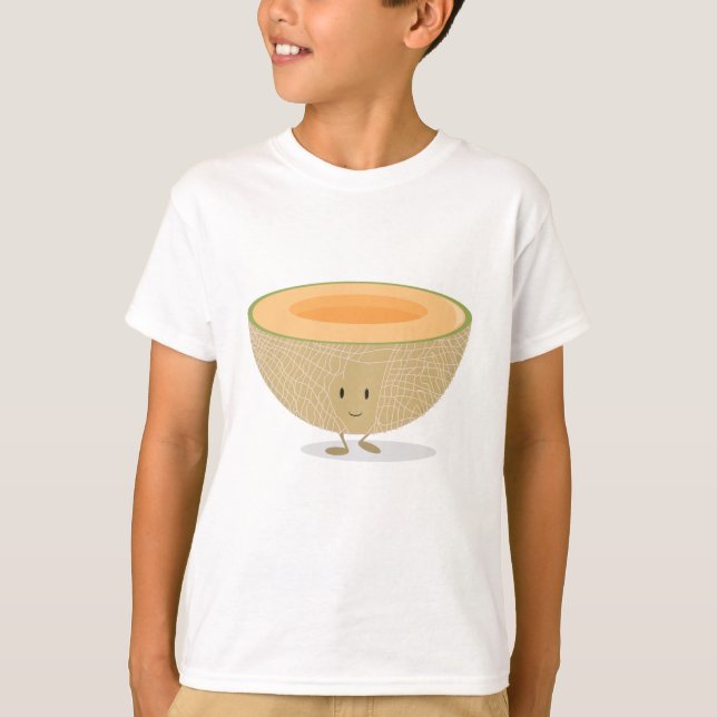Camiseta Cantaloupe de sorriso (Frente)
