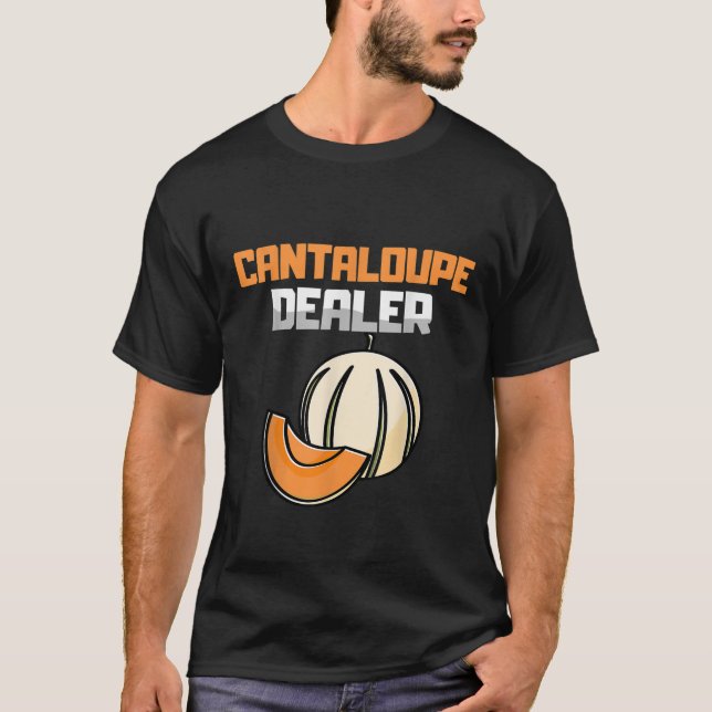 Camiseta CANTALOUPE DEALER Melon Fruta Melon Lover Hallowe (Frente)