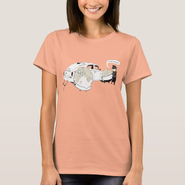 Camiseta Cantaloupe, não consigo fugir. (Frente)