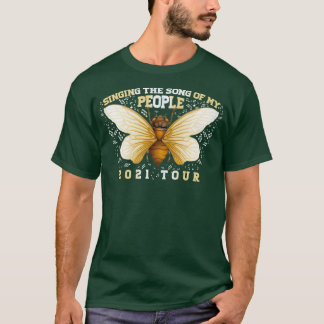 Camiseta Cantando a canção das minhas Pessoas Brood X Cicad