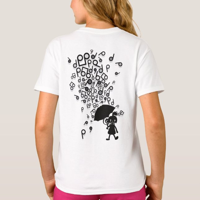 Camiseta Cantando na Chuva (Verso)