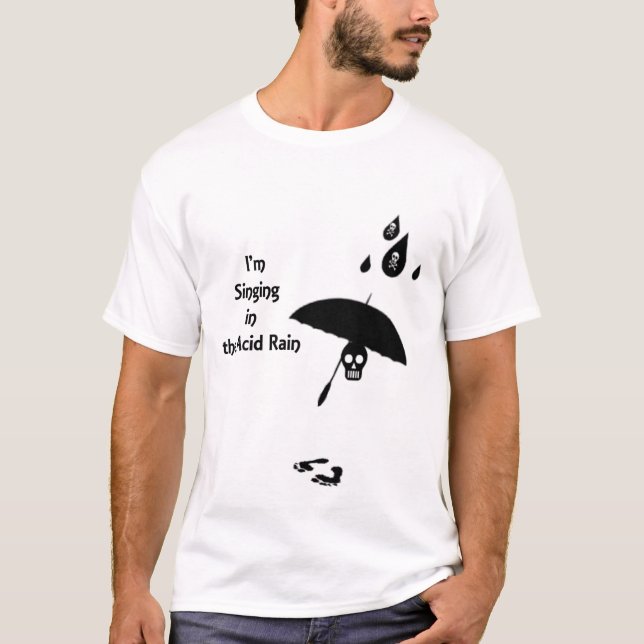 Camiseta Cantando Na Chuva Ácida (Frente)