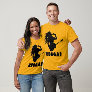 Camiseta Cantando Reggae Música Rasta Rstafan Guitar Tocand