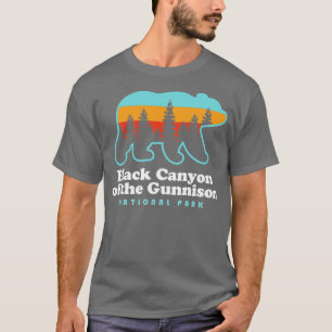 Camiseta Cantão Negro do Parque Nacional de Gunnison
