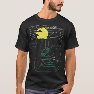 Camiseta Cantão Negro do Parque Nacional de Gunnison