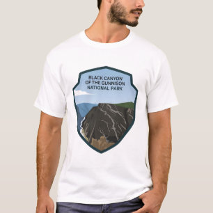 Camiseta Cantão Negro do Parque Nacional Gunnison