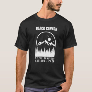 Camiseta Cantão Negro Do Parque Nacional Gunnison A Caminha