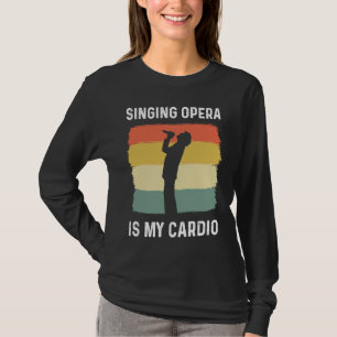 Camiseta Cantar Ópera É Meu Coral de Teatro de Ópera Cardio