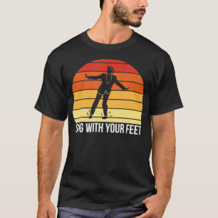 Camiseta Cante Com A Sua Dança De Toque Retroativo De Vinta