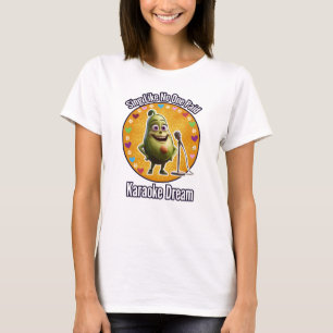 Camiseta Cante Como Se Ninguém Pagasse, Sonho de Karaokê