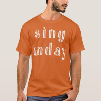 Camiseta Cante hoje 1